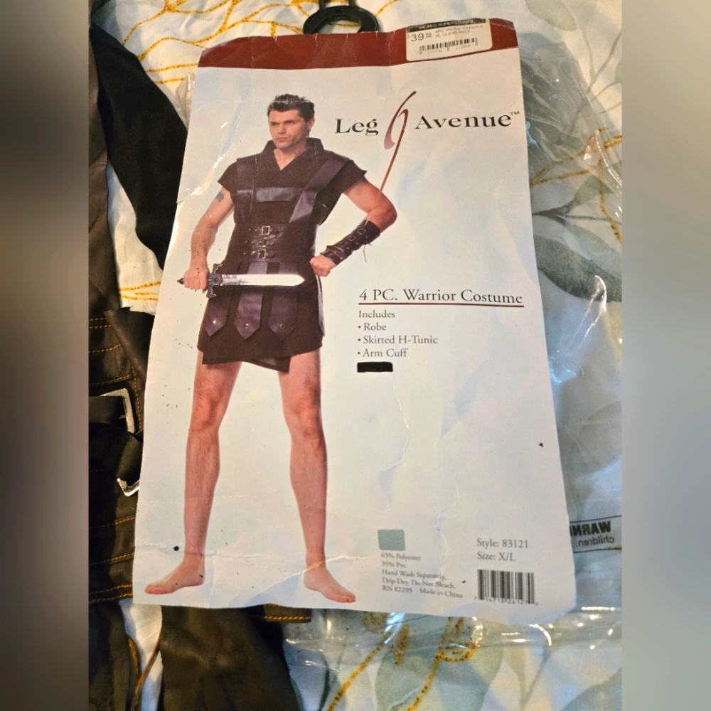 Leg Avenue Black Warrior Outfit